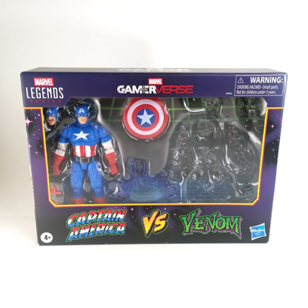 Marvel Legends Gamerverse Captain America Only Toy Figure Capcom Street Fighter